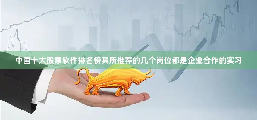中国十大股票软件排名榜其所推荐的几个岗位都是企业合作的实习